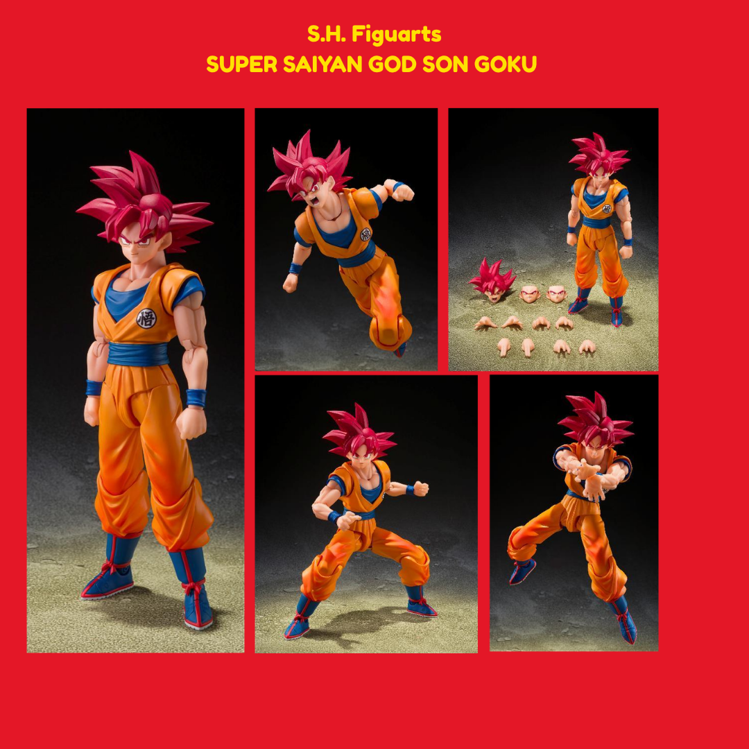 ( APARTADO PREVENTA) S.H. Figuarts SUPER SAIYAN GOD SON GOKU