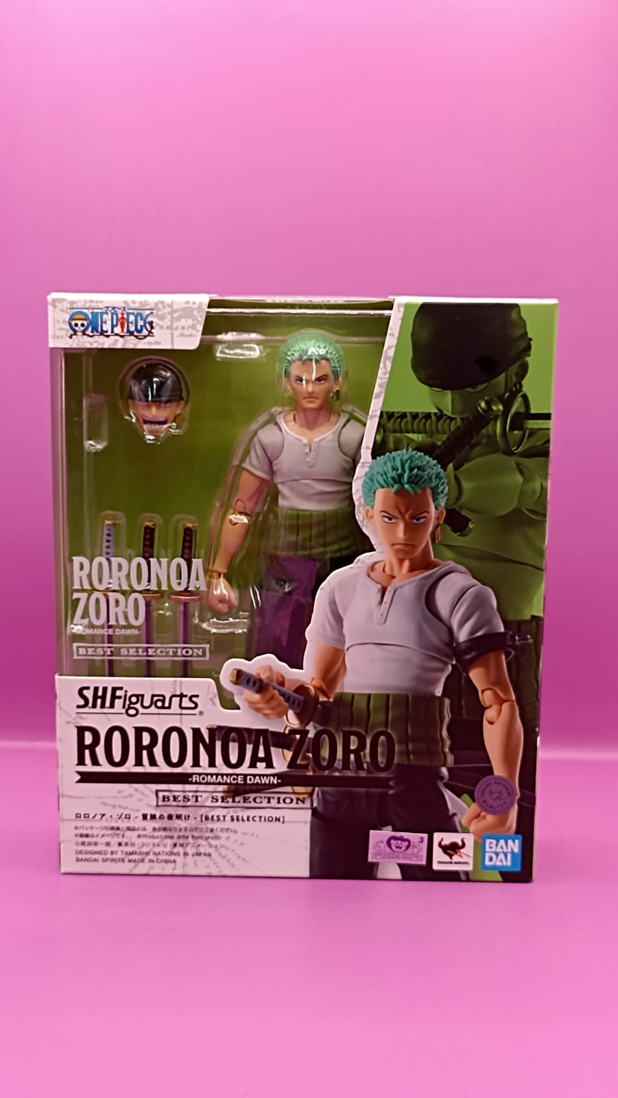 Figura Original One Piece Roronoa Zoro S.H. Figuarts
