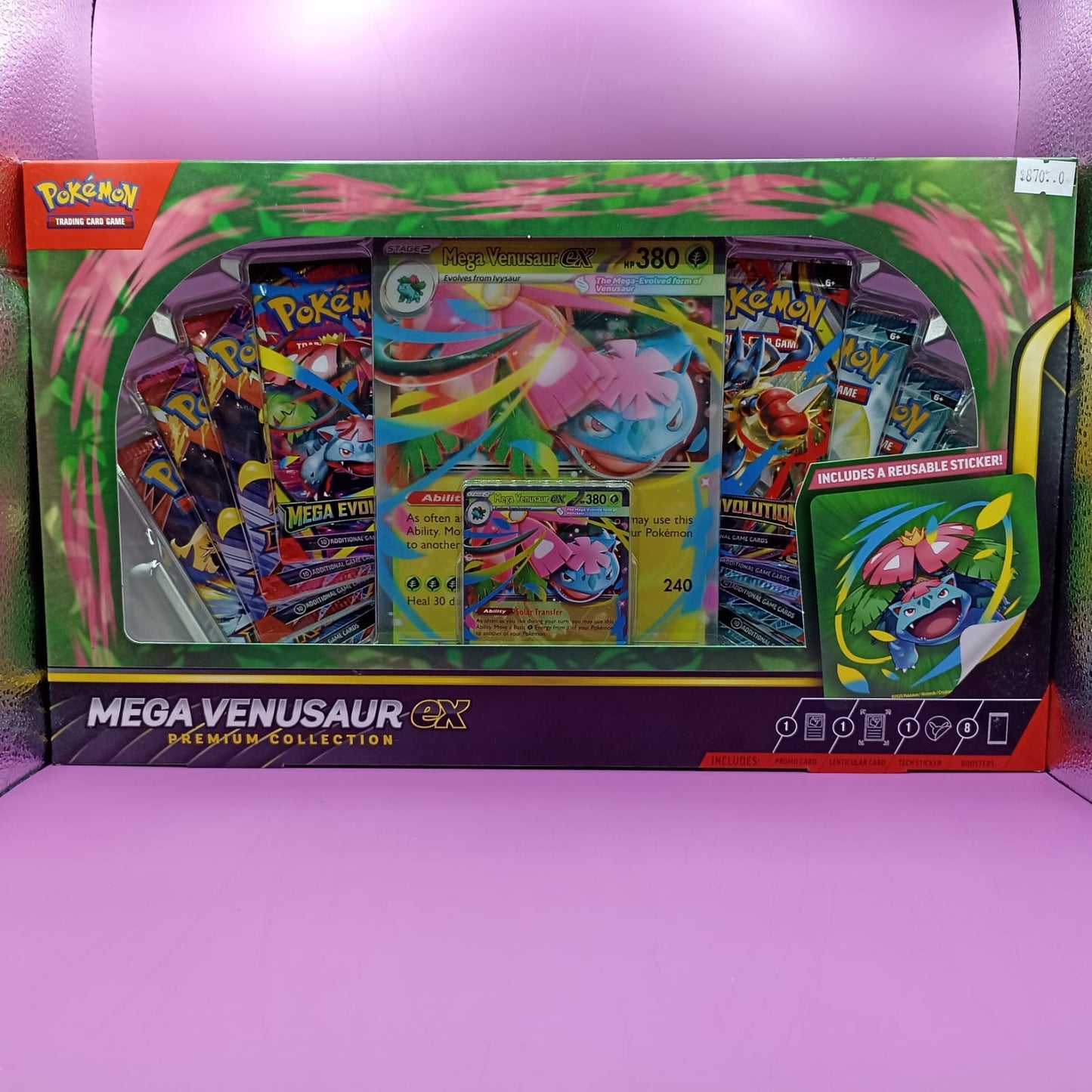 TCG Pokemon Mega Venusaur ex Premium Collection