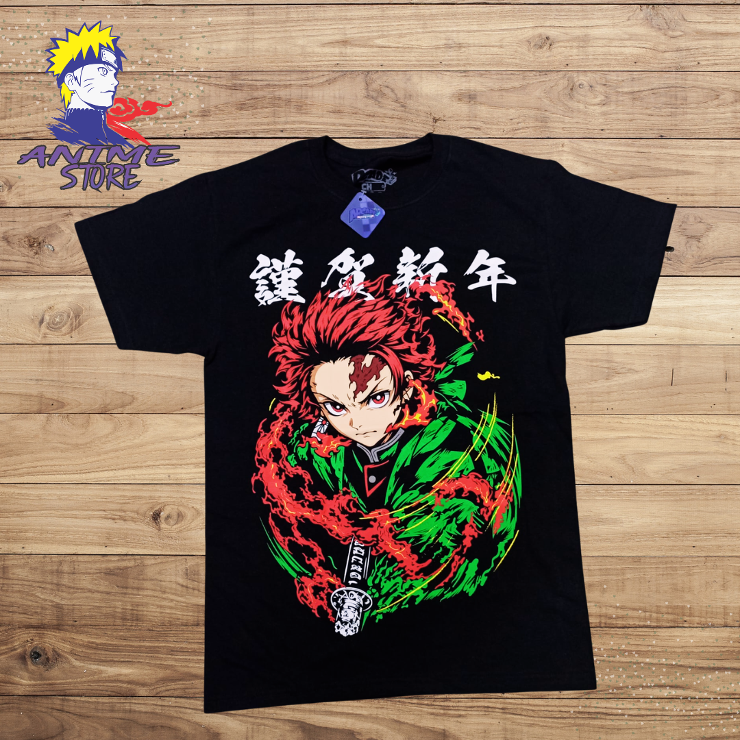 Playera Demon Slayer Tanjiro Kamado | Envío a todo México - Anime SM