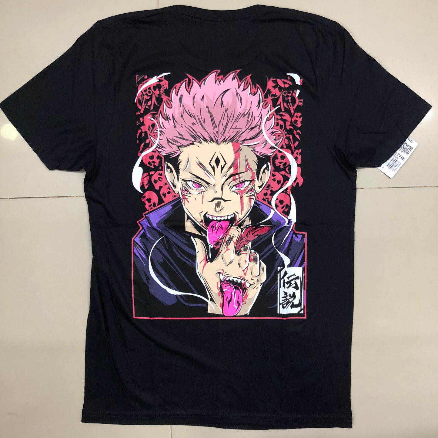 Playera Sukuna Jujutsu Kaisen