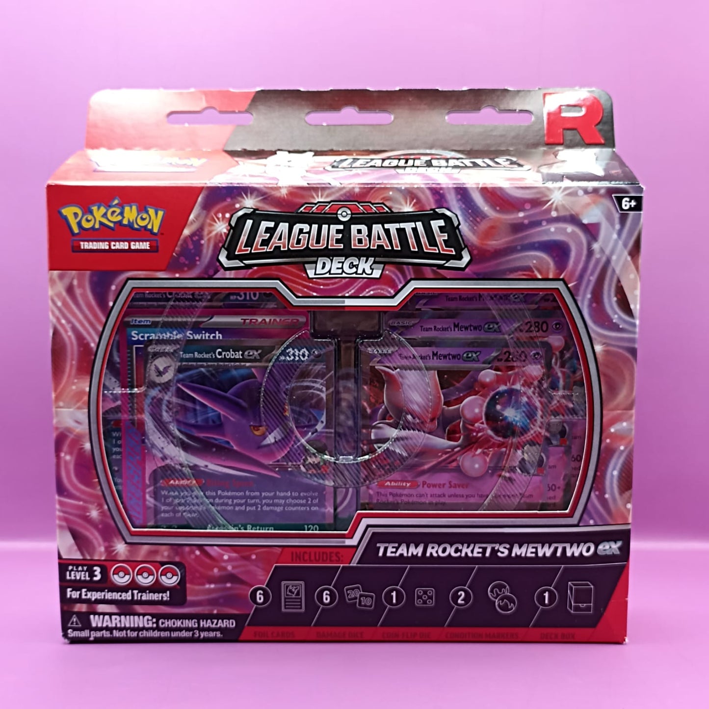 TCG Pokemon League Battle Deck Team Rocket´s Mewtwo ex (Ingles)