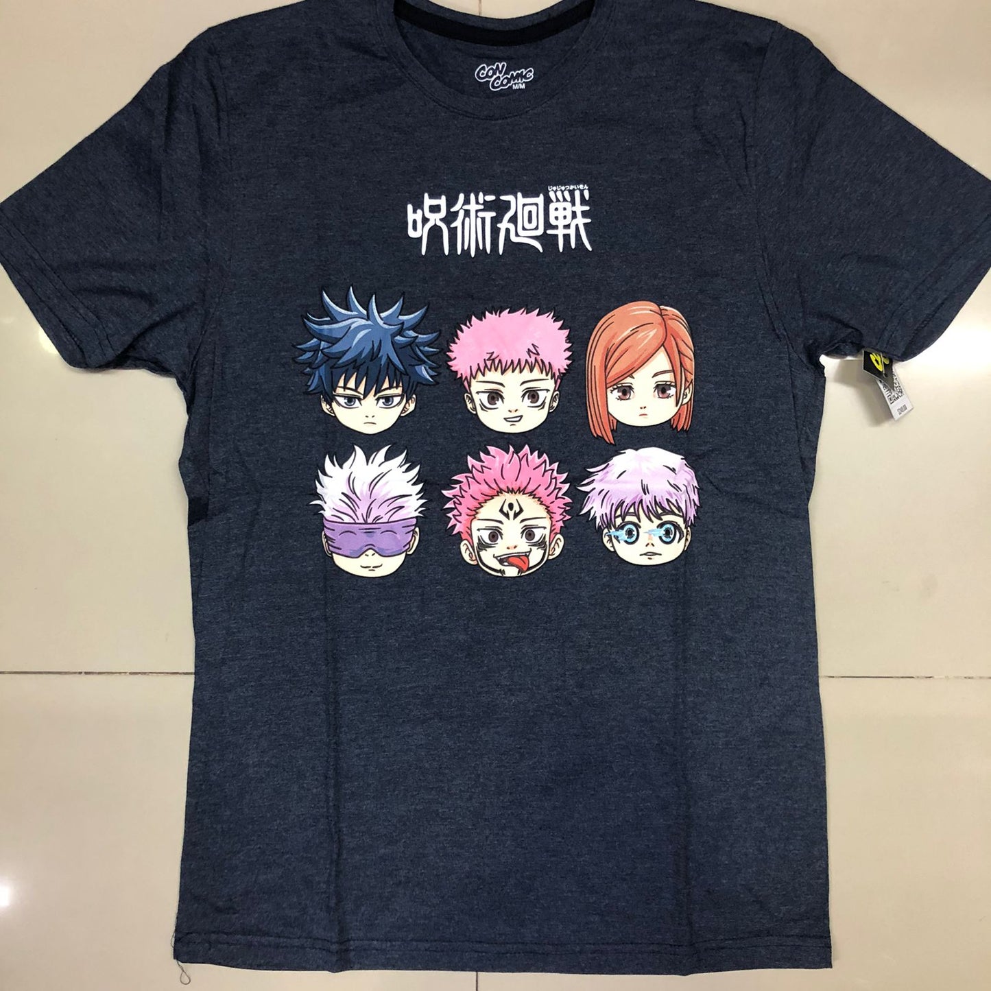 Playera Jujutsu Kaisen chibis
