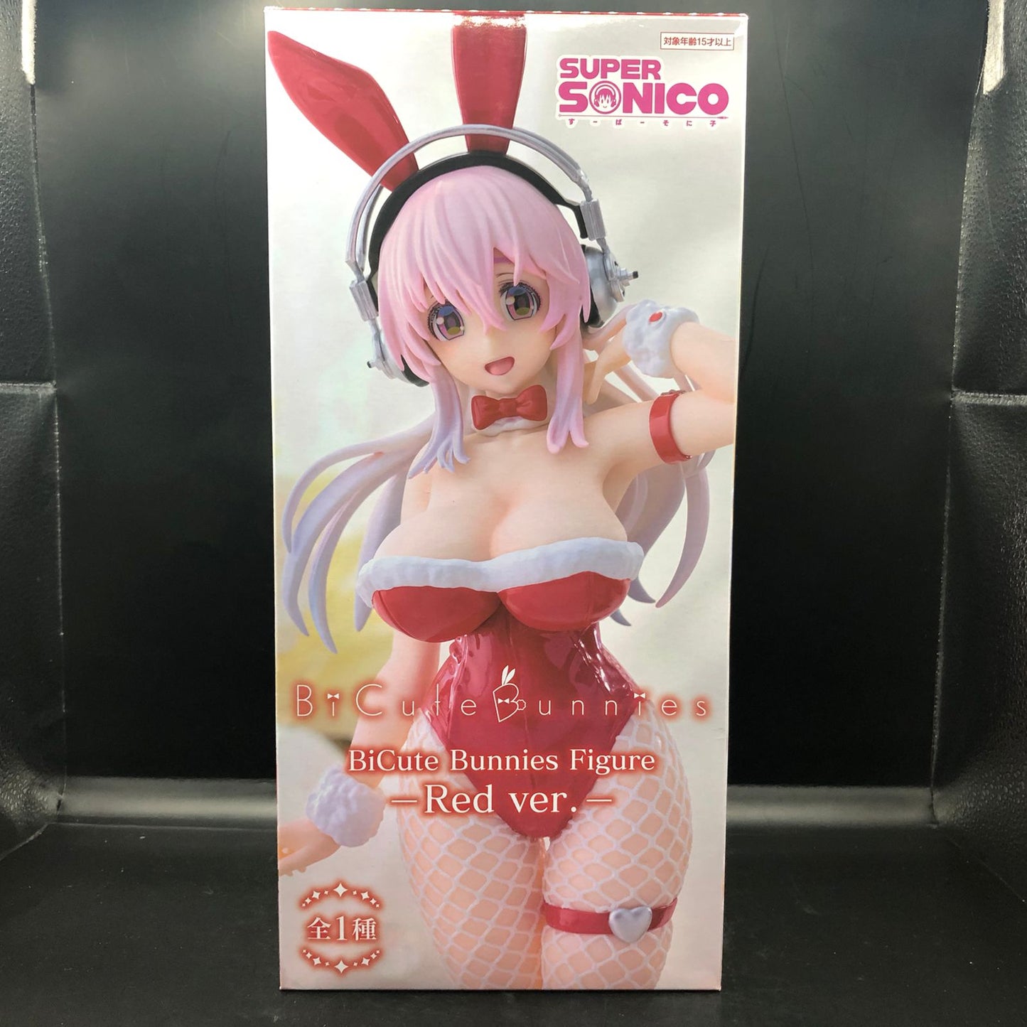 Figura Original Super Sonico BiCute Bunnies Red Ver.
