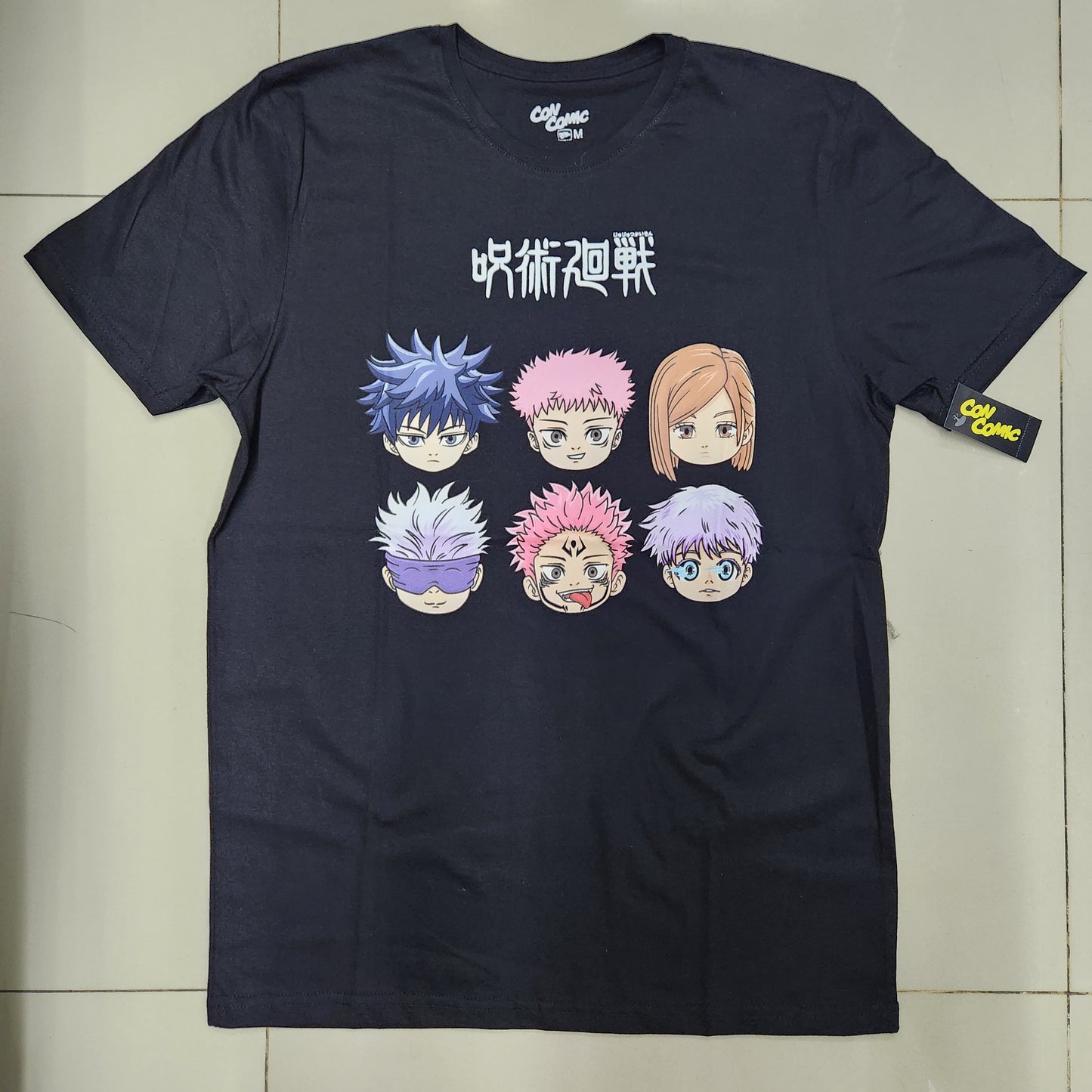 Playera Jujutsu Caras Chibis Jujutsu Kaisen