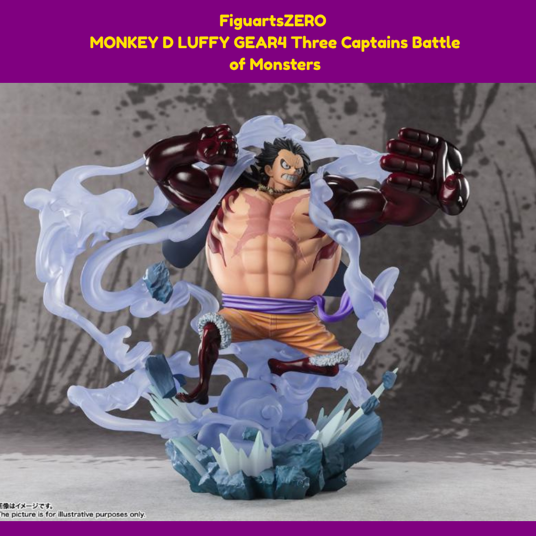 ( APARTADO PREVENTA) FiguartsZERO MONKEY D LUFFY GEAR4 Three Captains Battle of Monsters