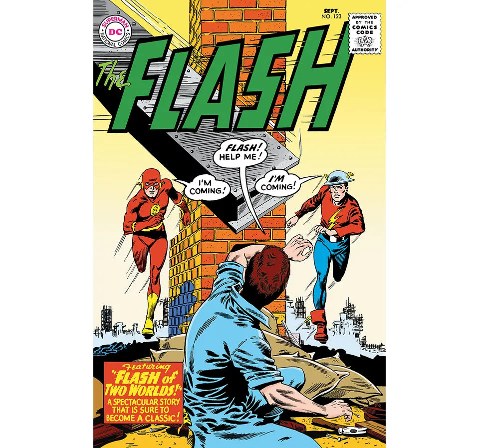 Comic Flash of Two Worlds