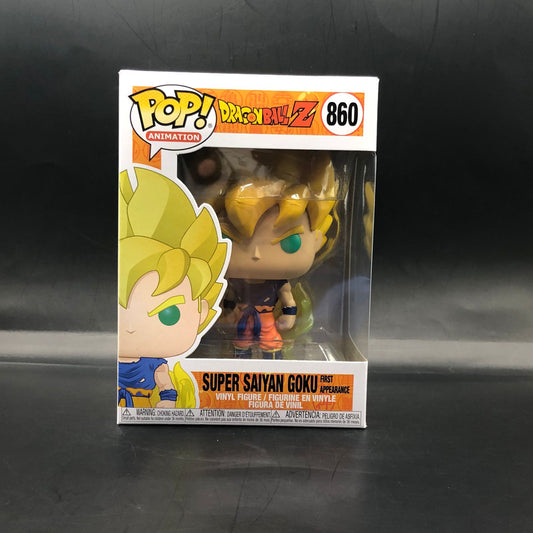 Funko pop Dragon Ball Z Super Saiyan Goku #860