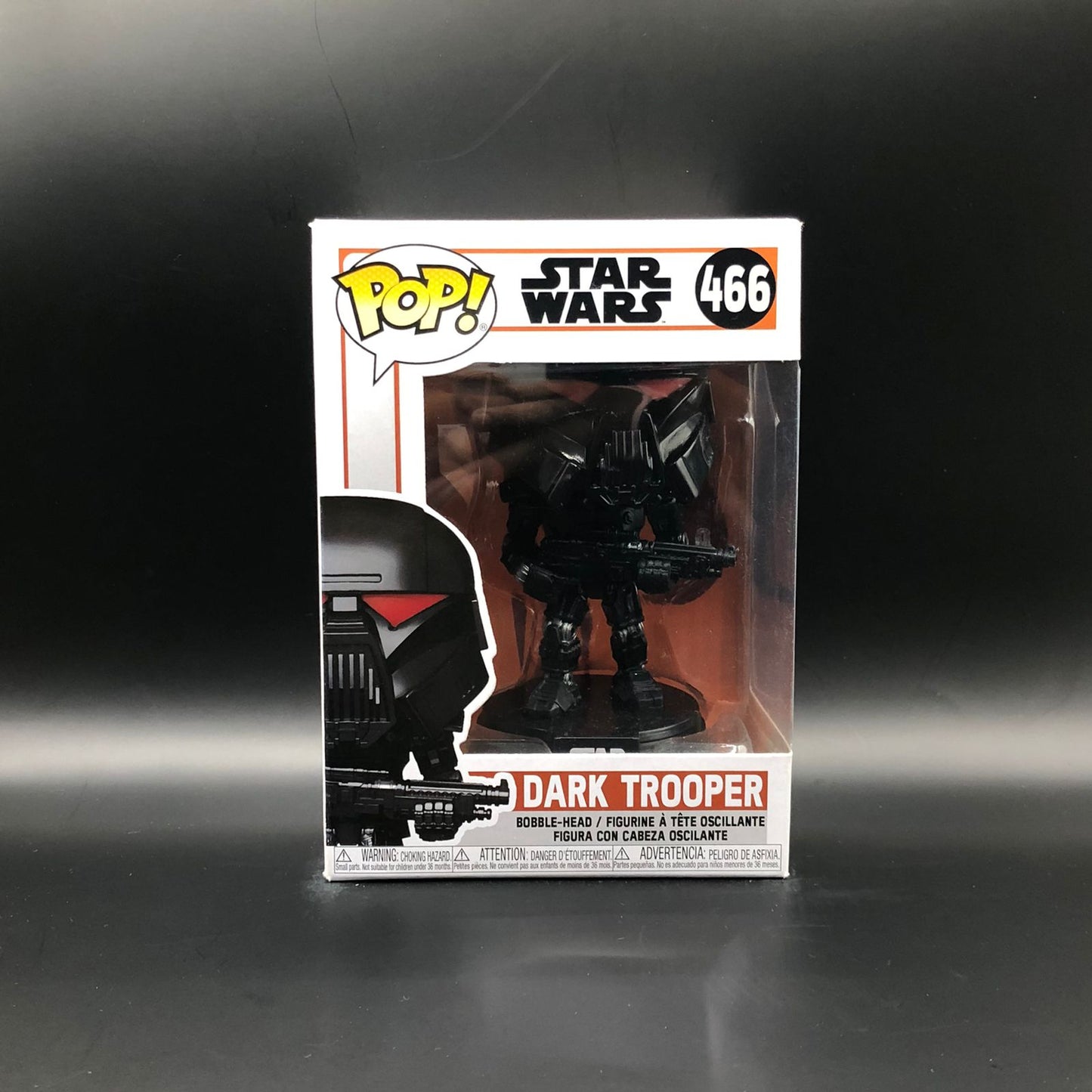 Funko Pop de Star Wars:Dark Trooper #466.