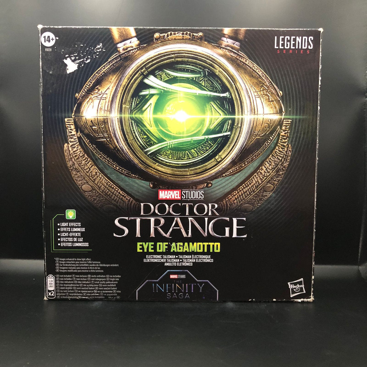 Figura marca Legens series del Ojo de Agamotto