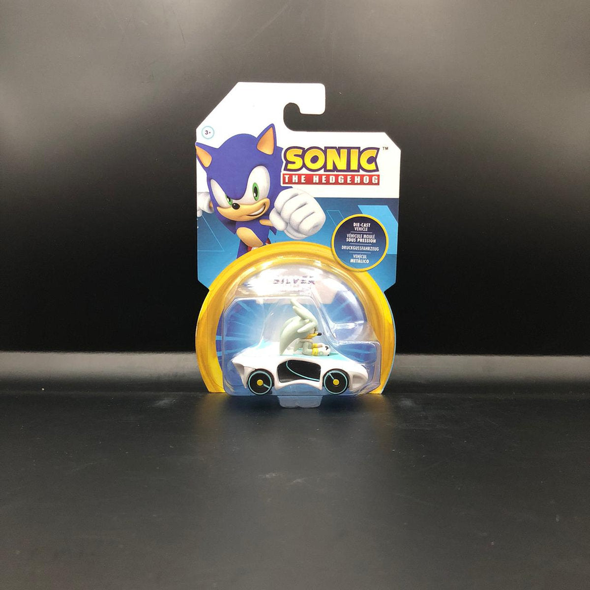 Figura marca SEGA de Silver The Hedgehod de Sonic