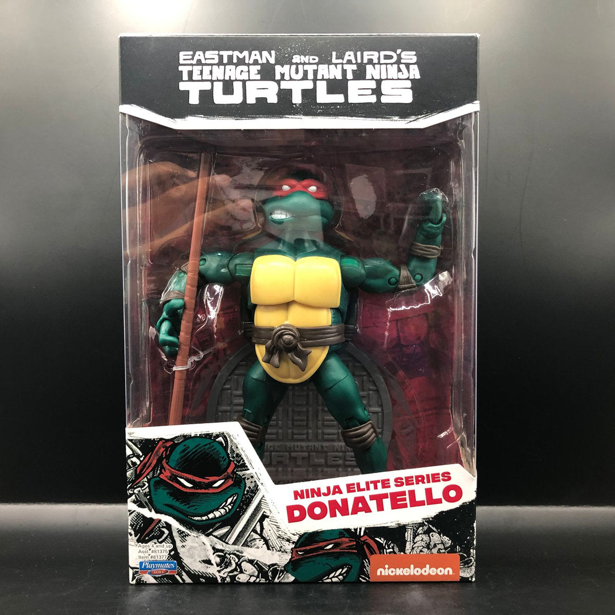 Figura marca Playmates Toys de Donatello de Las Tortugas Ninja Adolecentes Mutantes