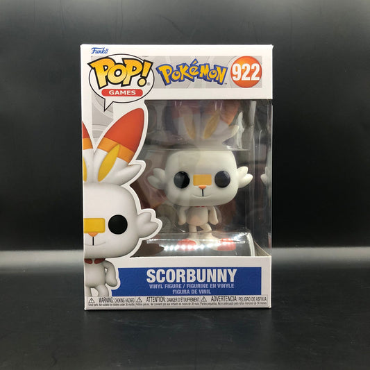 Funko Pop de Scorbunny de pokemon #922