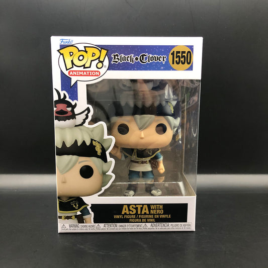 Funko Pop de Asta con Nero de la serie Black Clover #1550