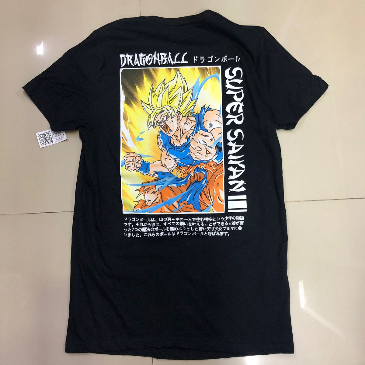 Playera Goku SSJ Dragon Ball