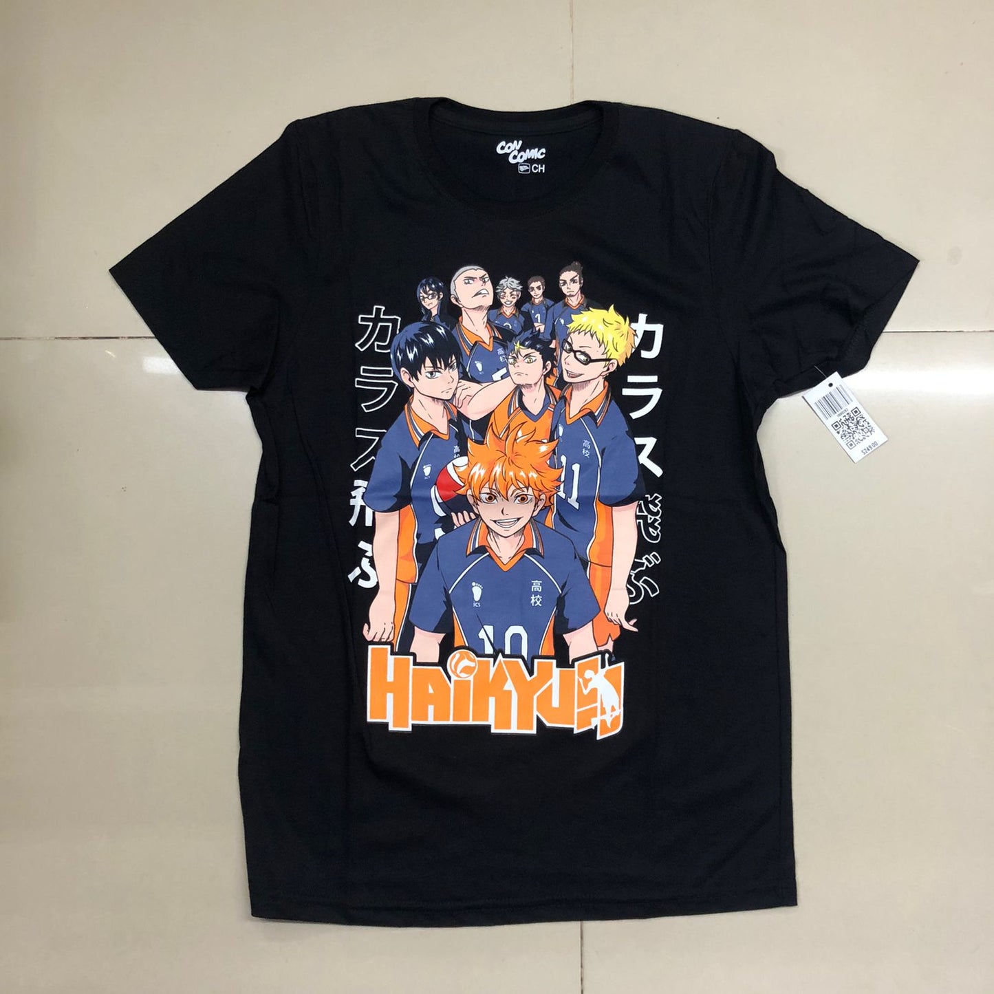 Playera Karasuno Haikyu