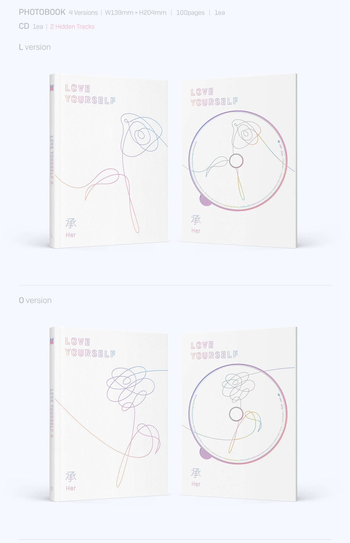 BTS - 5TH MINI MINI ALBUM LOVE YOURSELF 承 Her