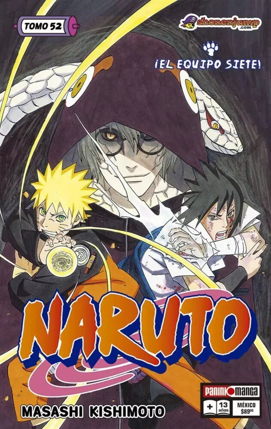 Manga Naruto vol. 52