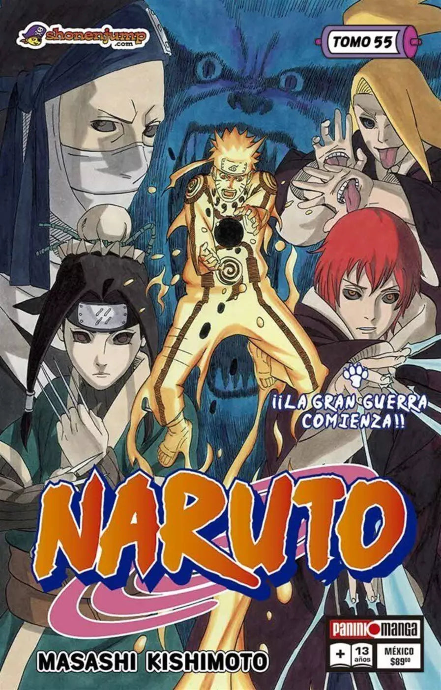Manga Naruto vol. 55