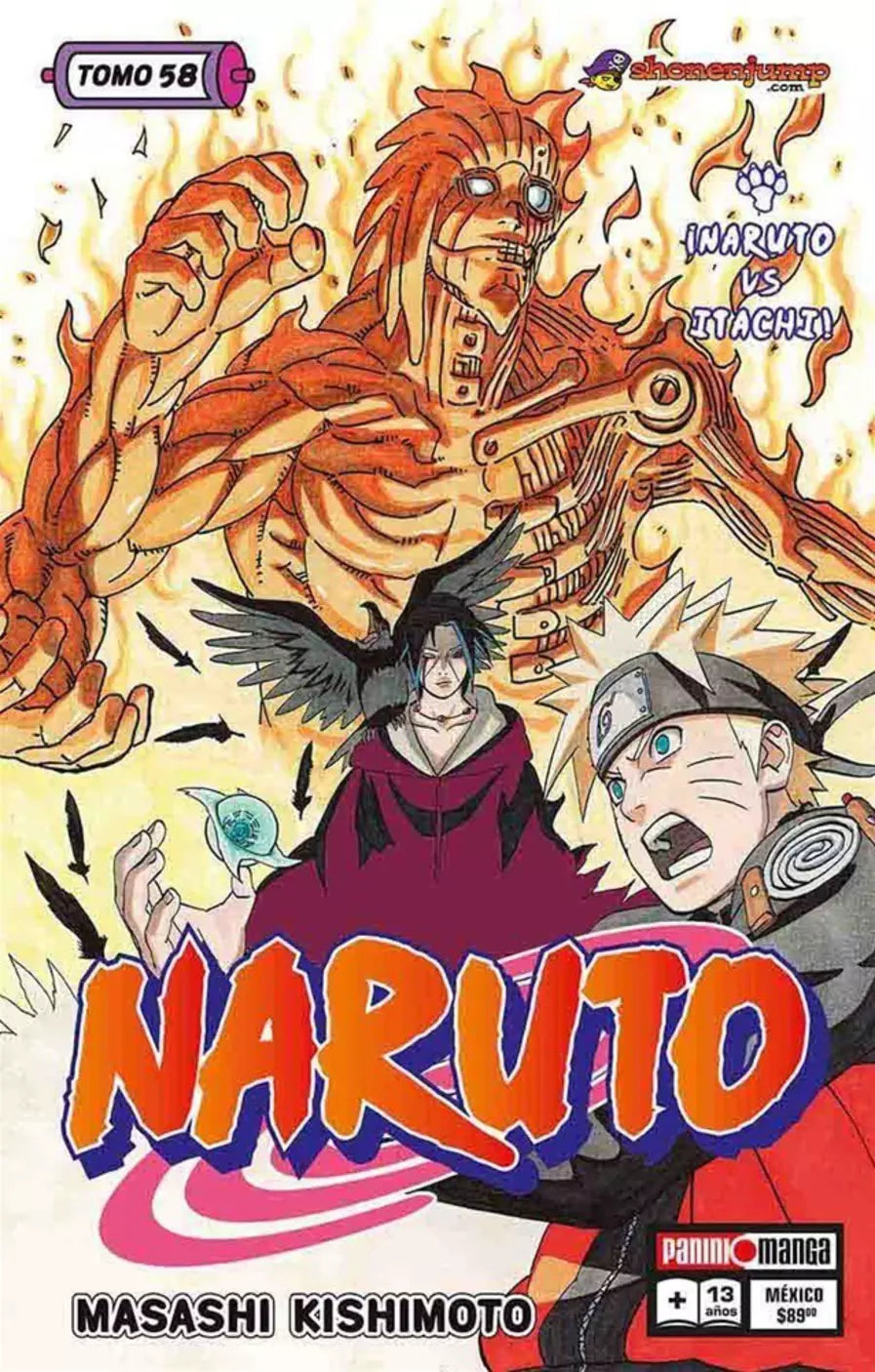 Manga Naruto vol. 58