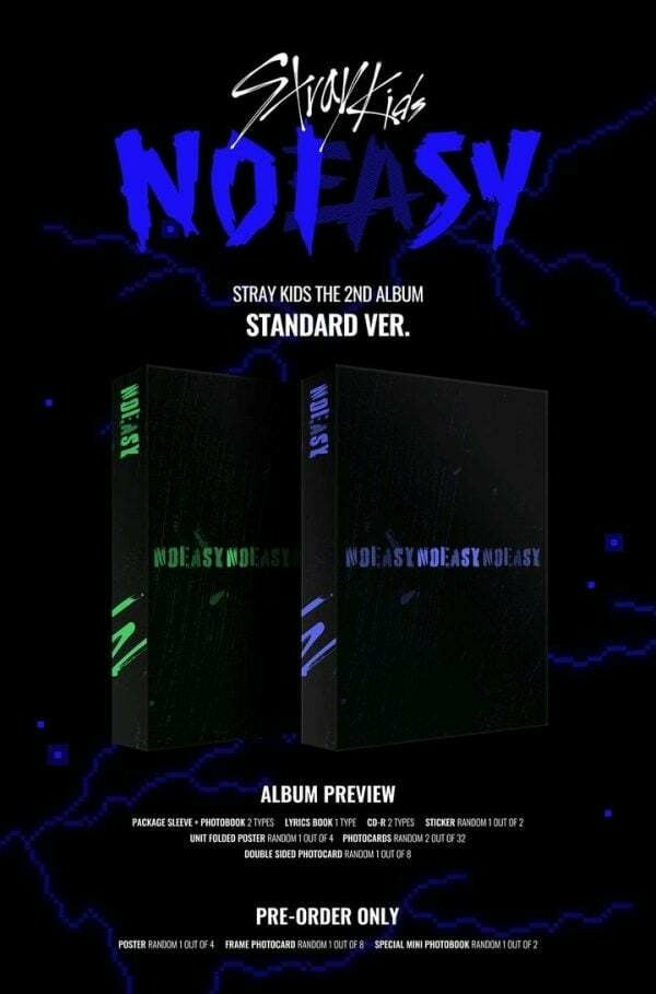 STRAY KIDS - 2ND ALBUM NOEASY
