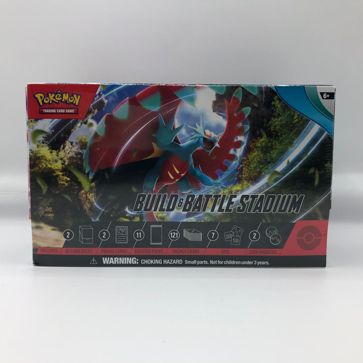 Pokémon TCG Scarlet y Voilet Paradox Rift build battle stadium