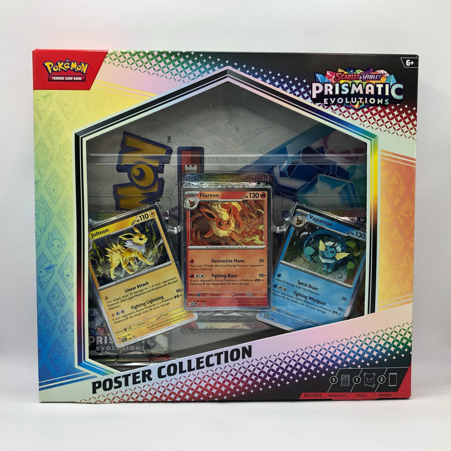 Pokémon TCG Scarlet & Violet Prismatic Evolutions Poster Collection