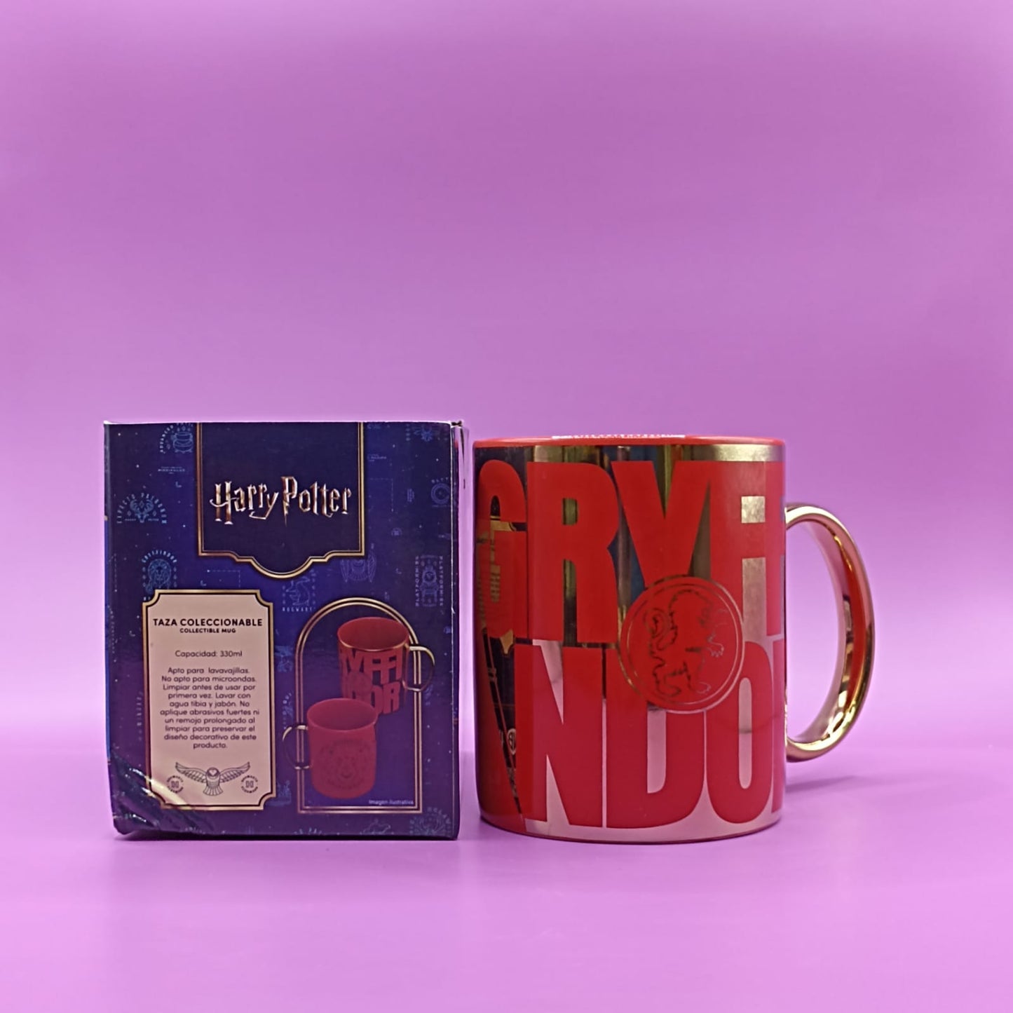 Taza coleccionable harry potter Gryffindor