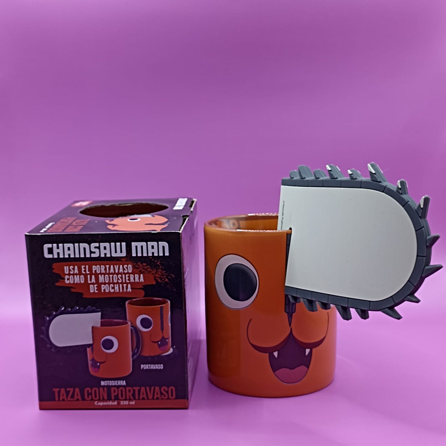 Taza con portavaso pochita