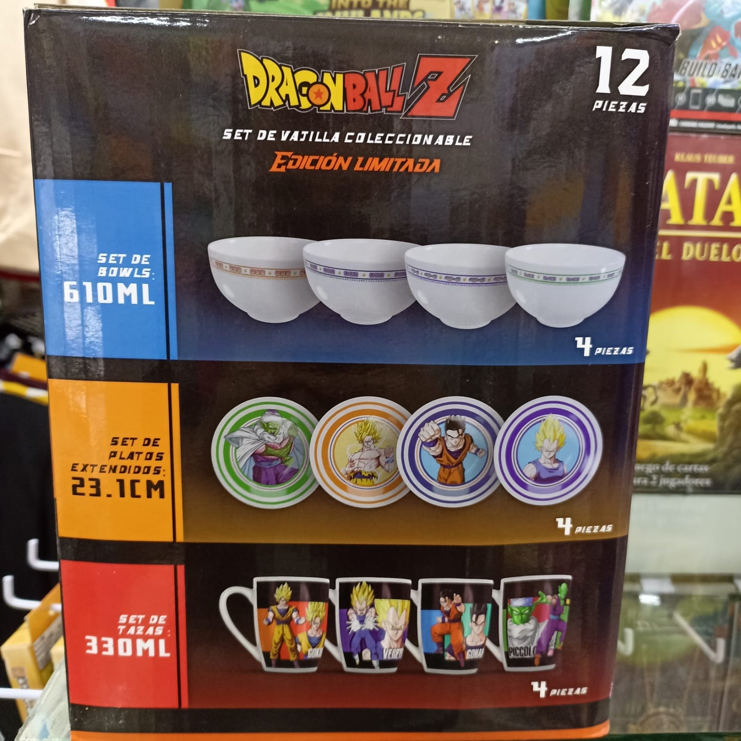 Set de vajilla dragon ball z