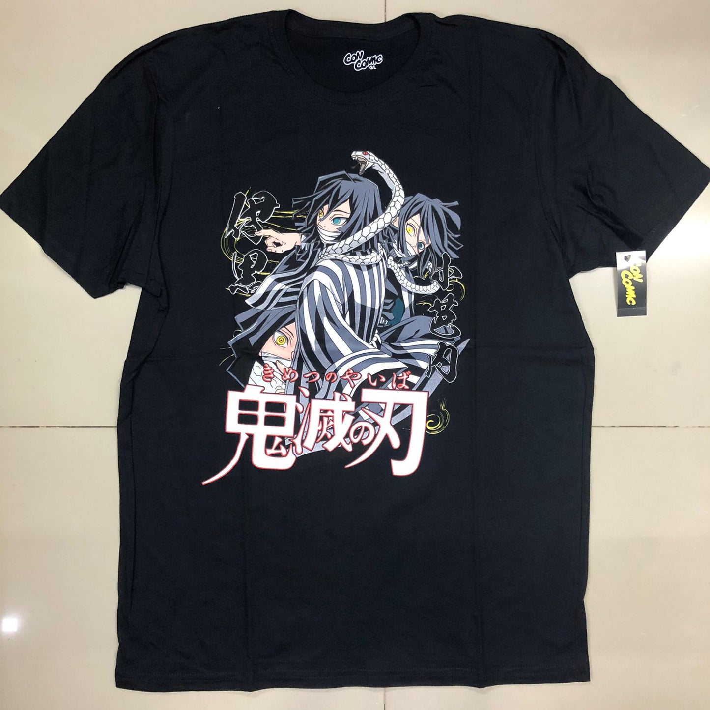 Playera Iguro Obanai Demon Slayer