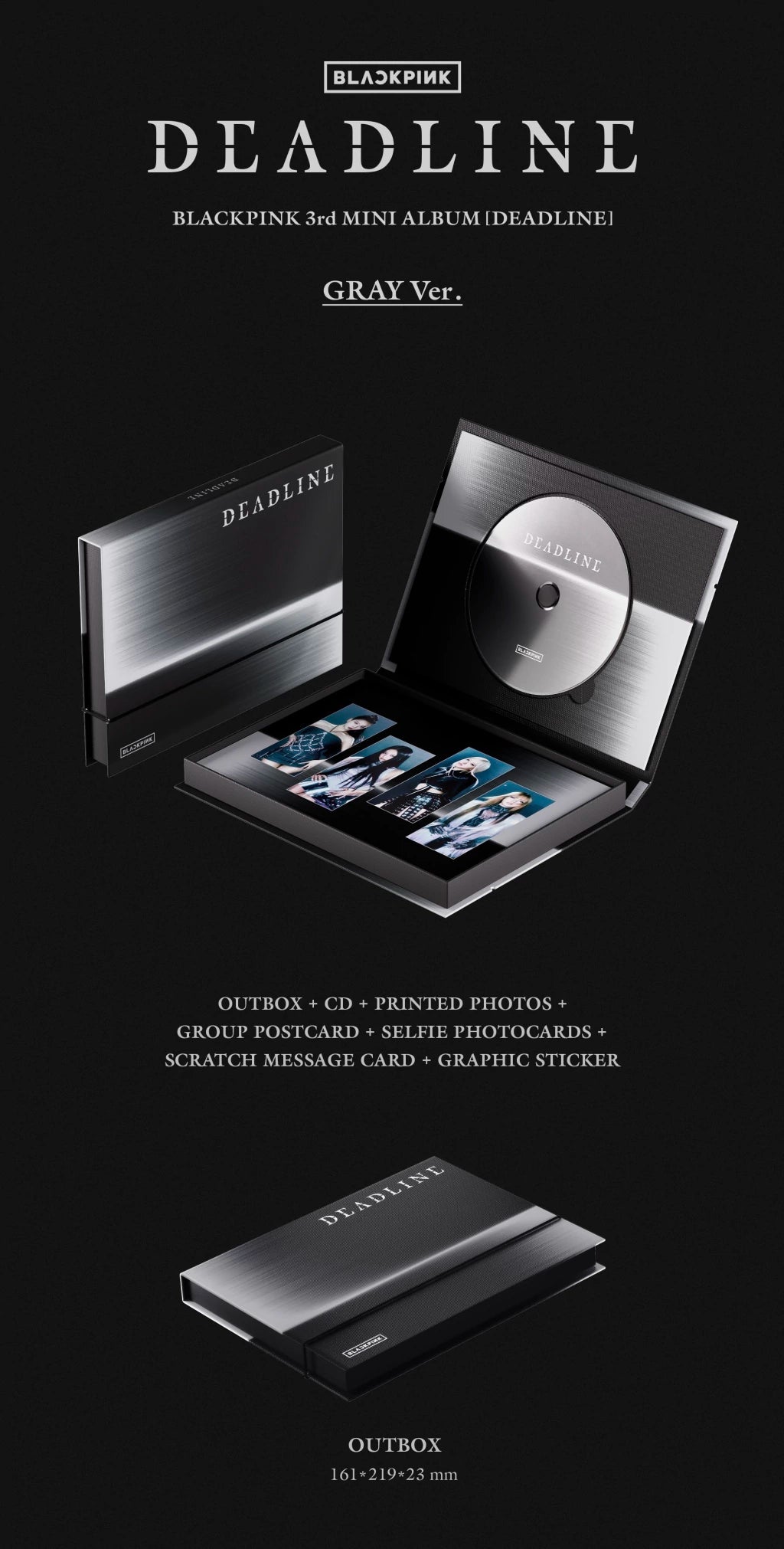 Album Kpop BlackPink - Deadline