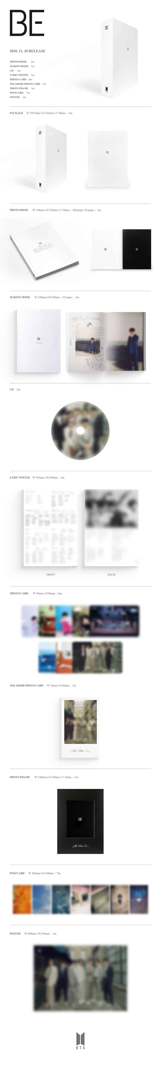 BTS - SPECIAL ALBUM BE (DELUXE EDITION)