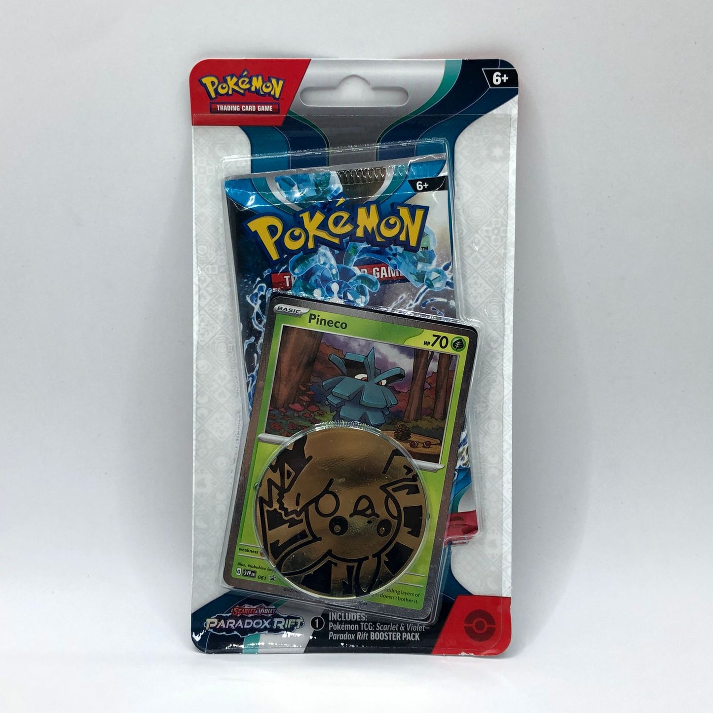 SOBRE POKEMON TCG Paradox Rift Sinistea / Pineco