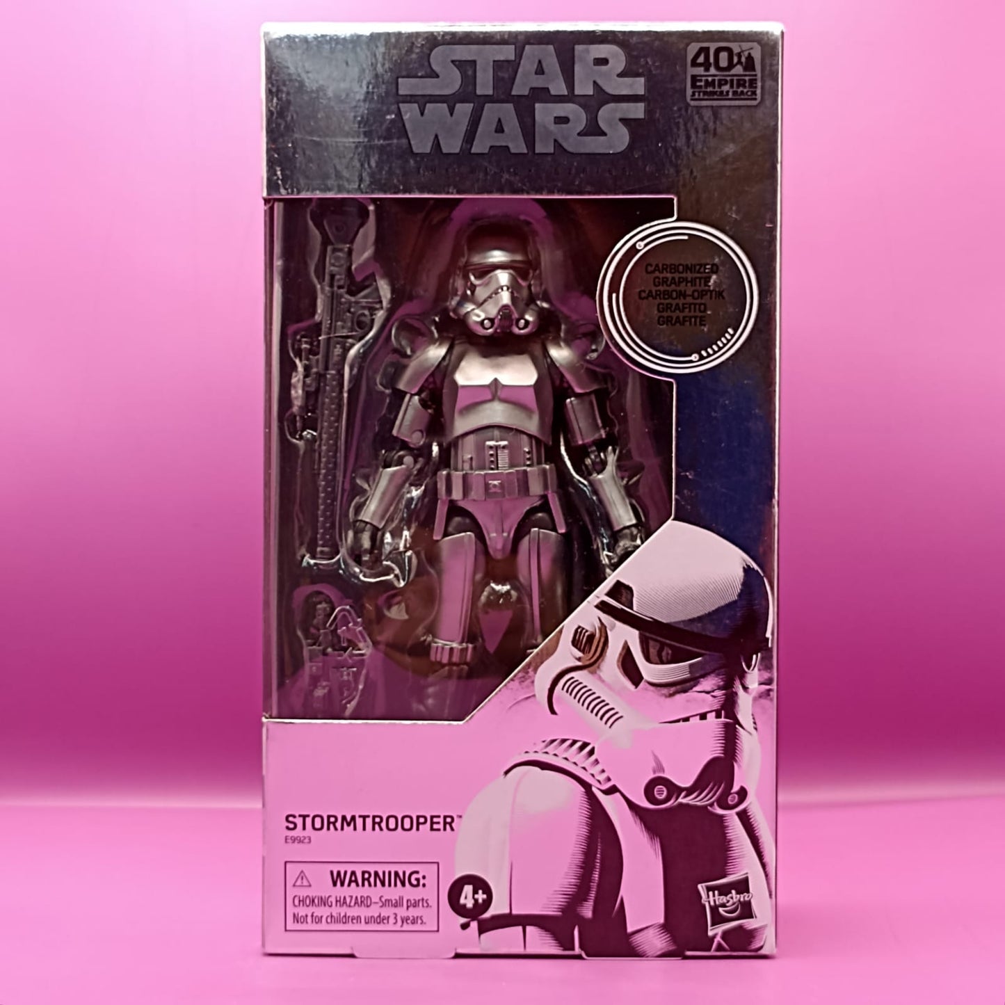 Figura original Star wars The black series Stormtrooper Carbonized