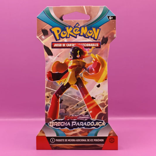 TCG Pokemon Escarlata y Púrpura Paquete de Mejora Brecha Paradojica (Español)
