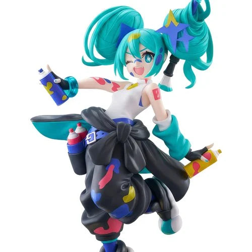figura original miku paint girl 3