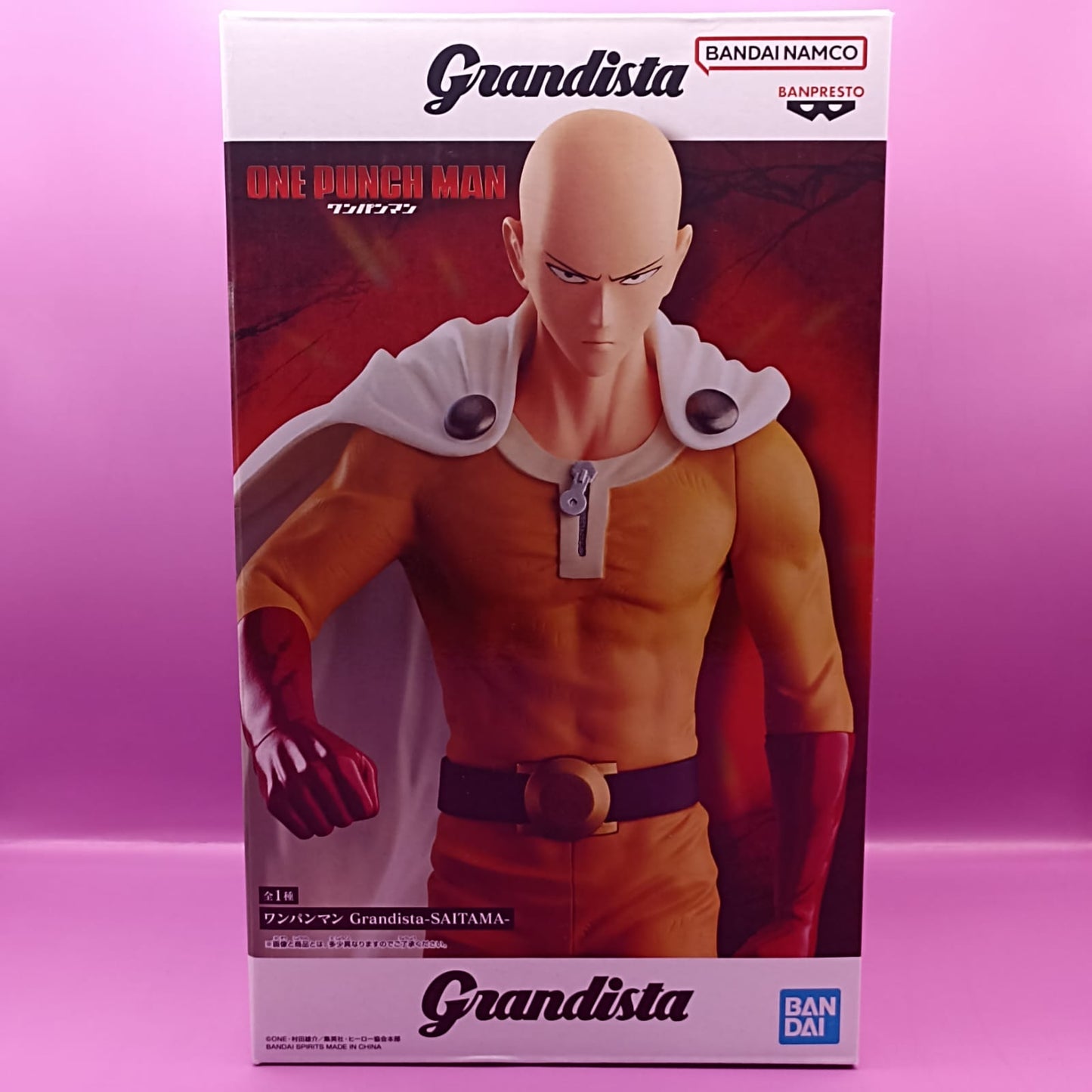 Figura Original One Punch Man Saitama Grandista