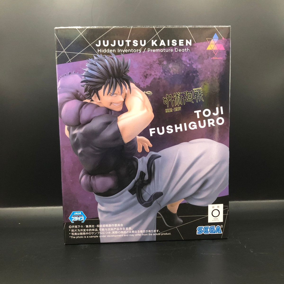 Figura marca SEGA de Toji Fushiguro de Jujutsu Kaisen