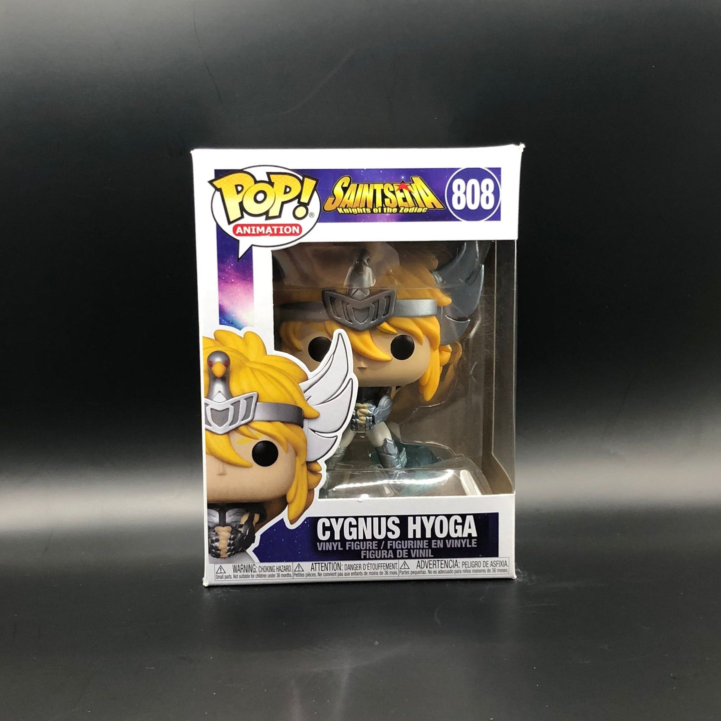 Funko Pop de Cygnus Hyoga de la serie Saint Seiya #808