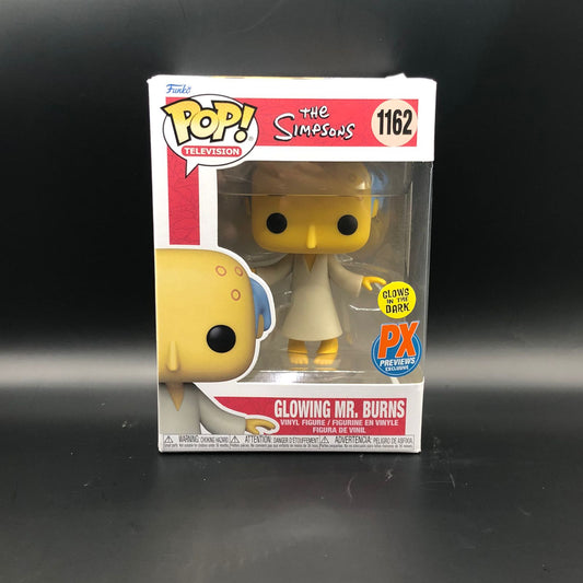 Funko Pop Mr. Burns brillantede la serie Los Simpson #1162