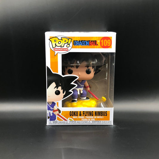 Funko Pop de Goku de Dragon Ball Z montado en la Nube Voladora #109