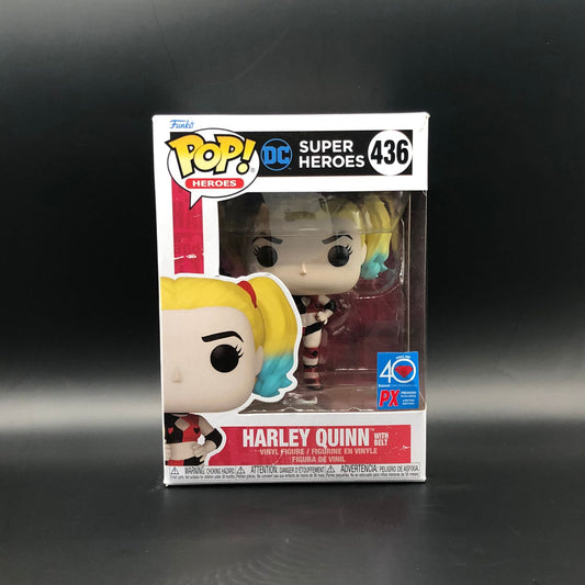 Funko Pop de Harley Quinn #436 de la serie DC Super Heroes