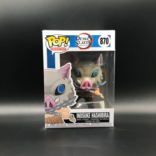 Funko Pop de Inosuke Hashibira de la serie Demon Slayer #870