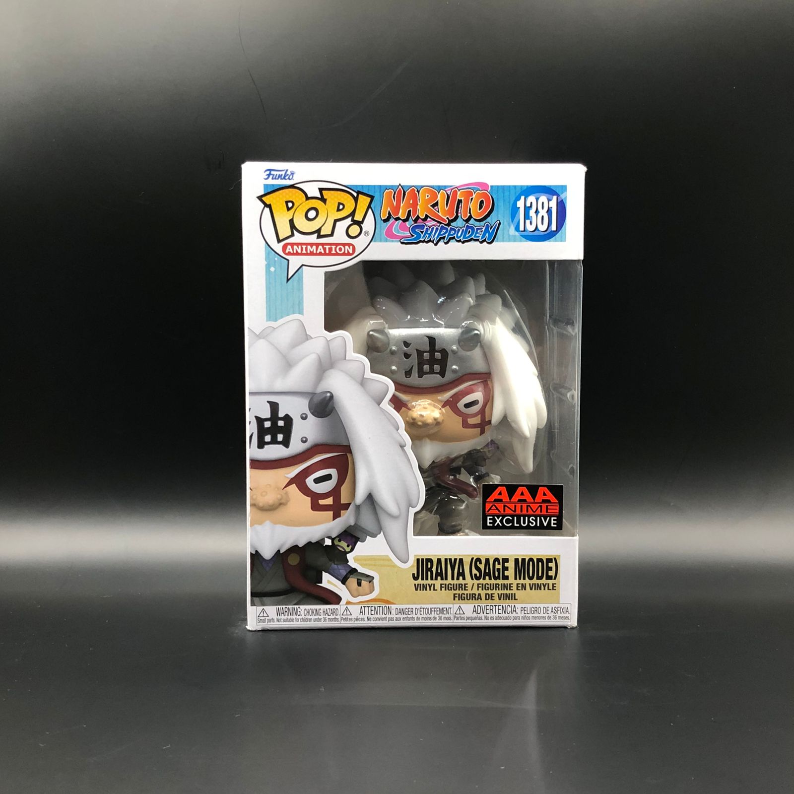 Funko Pop Naruto Shippuden Jiraiya (Sage Mode) Figure (AAA Anime Exclusive Funko Pop Naruto Shippuden Jiraiya (Sage Mode) Figure (AAA Anime Exclusive