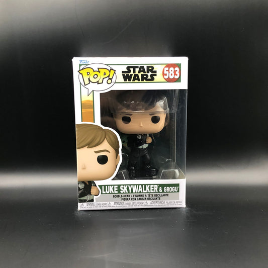 Funko Pop de Luke Skywalker y Grogu #583