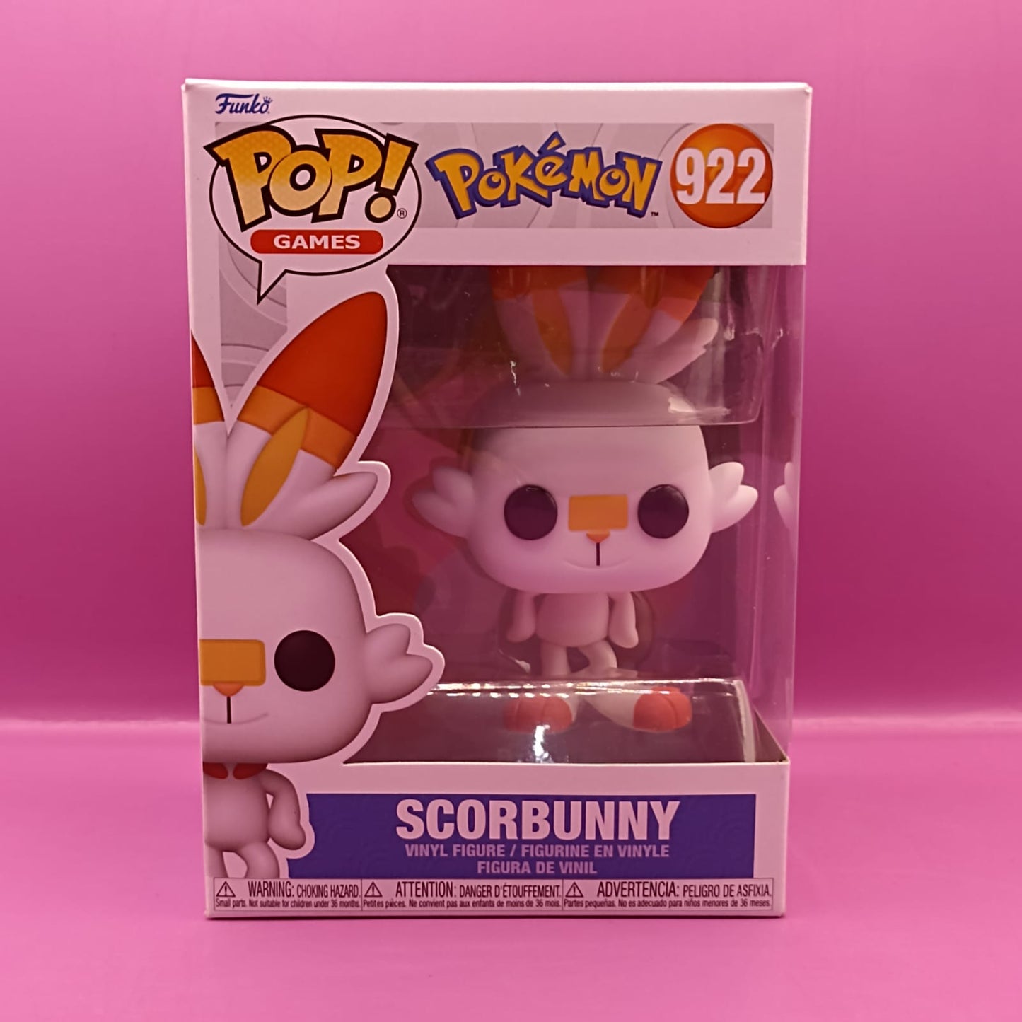 Funko pop Pokemon Scorbunny 922