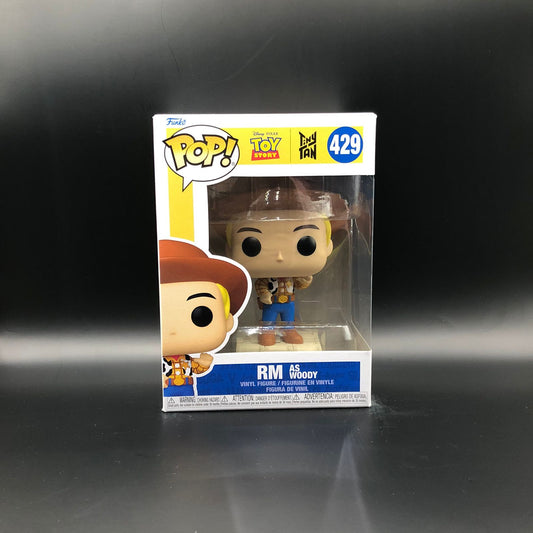Funko Pop de RM de BTS como Woody de Toy Story #429