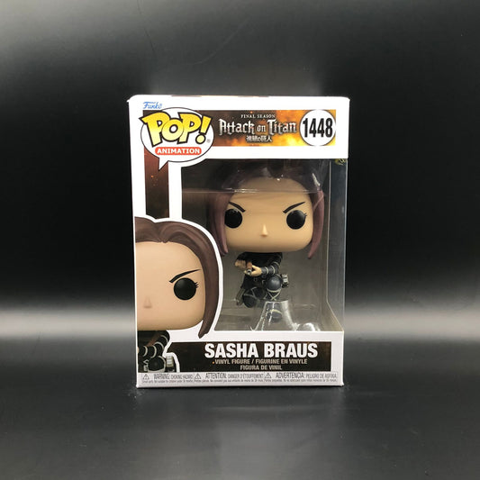 Funko Pop de Sasha Braus del anime "Attack on Titan" #1448