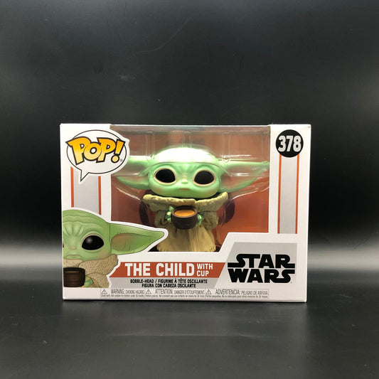 Funko pop Star Wars The Child with cup 378